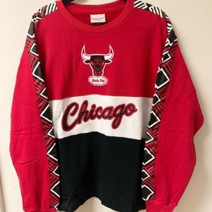Chicago Bulls Mitchell & Ness Crewneck